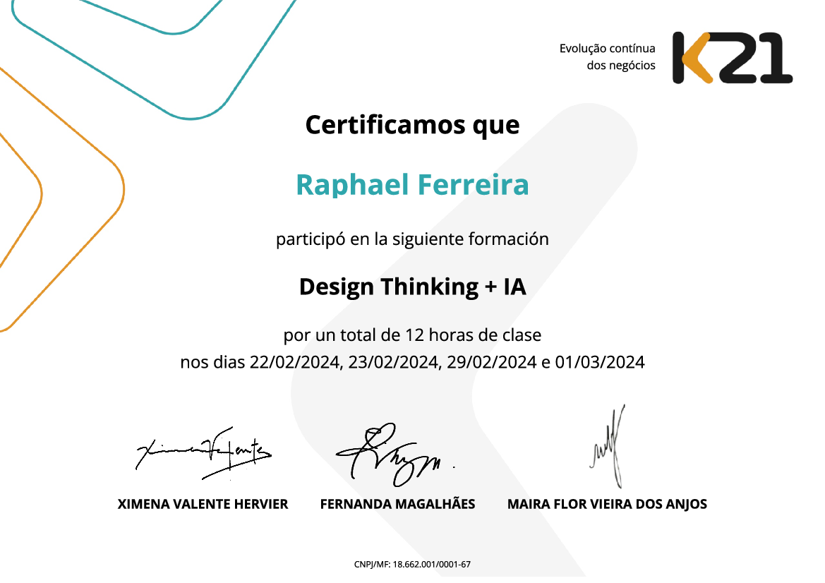 Certificado K21